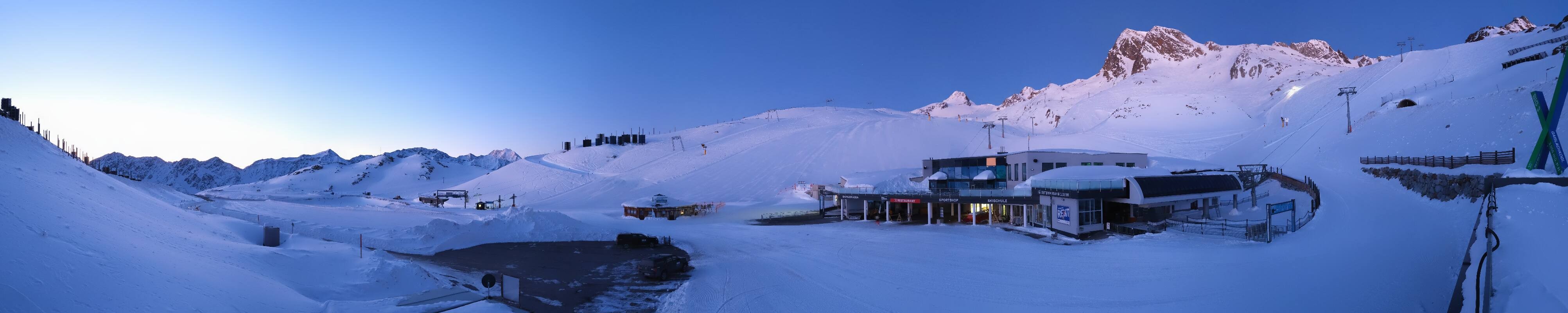 Archiv Foto Webcam Tiefenbachgletscher Ötztal