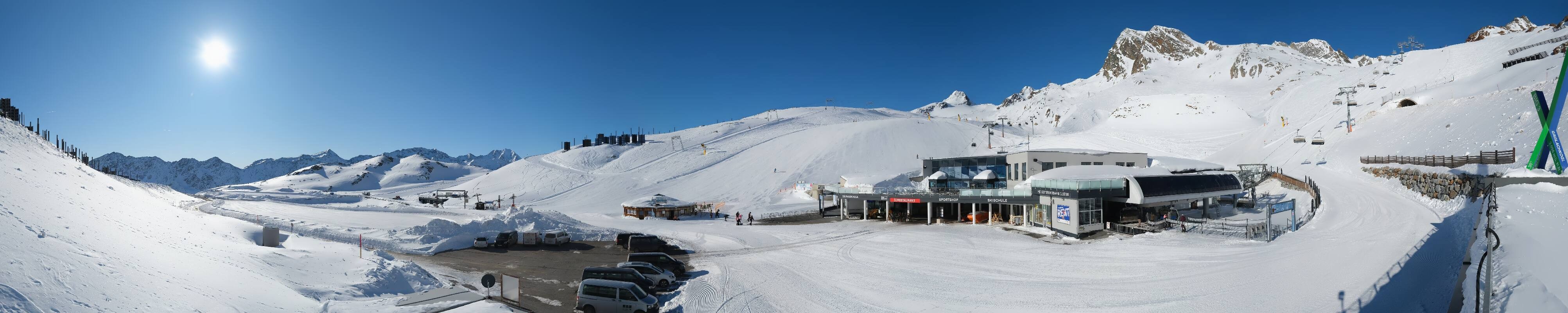Archiv Foto Webcam Tiefenbachgletscher Ötztal