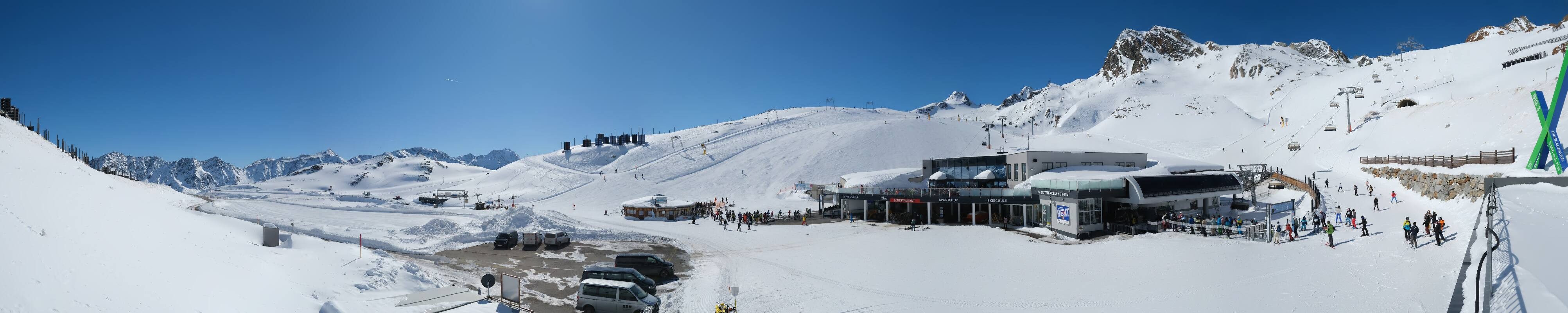 Archiv Foto Webcam Tiefenbachgletscher Ötztal