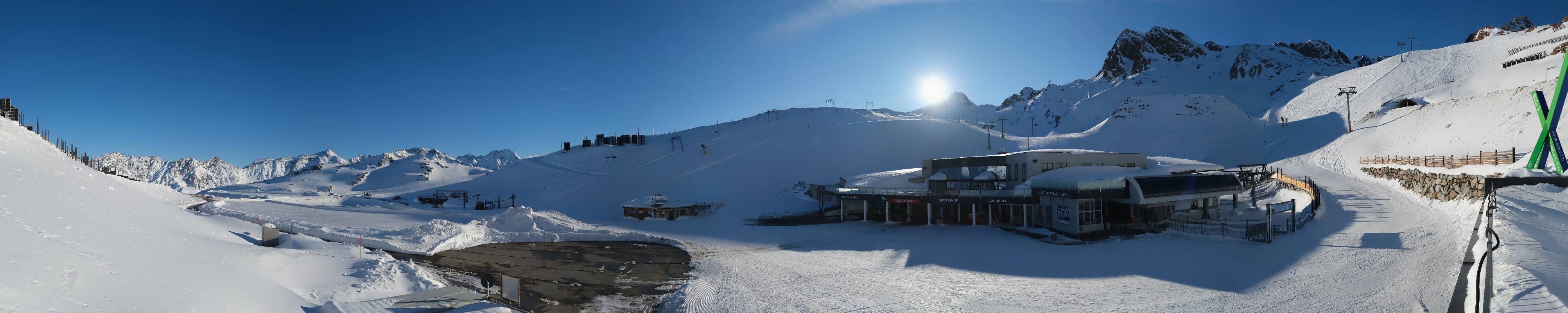 Archiv Foto Webcam Tiefenbachgletscher Ötztal