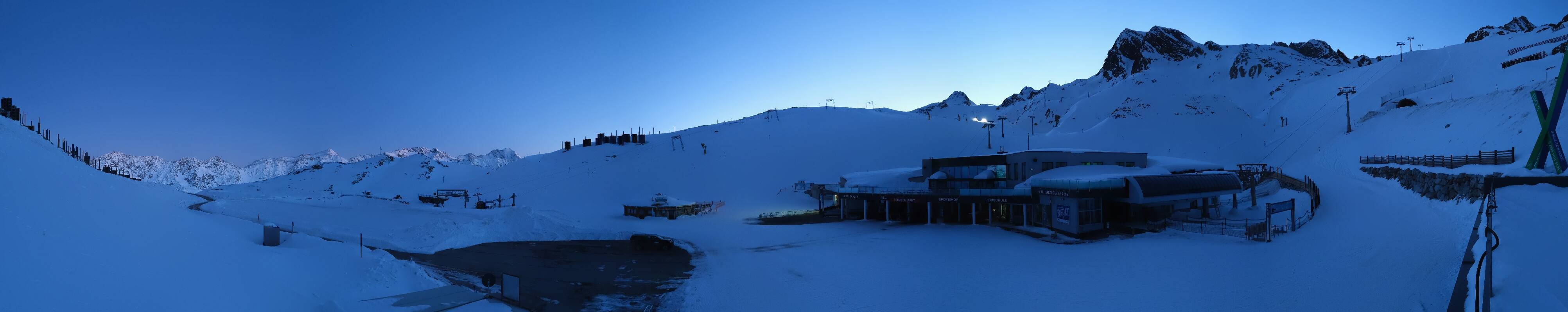 Archiv Foto Webcam Tiefenbachgletscher Ötztal