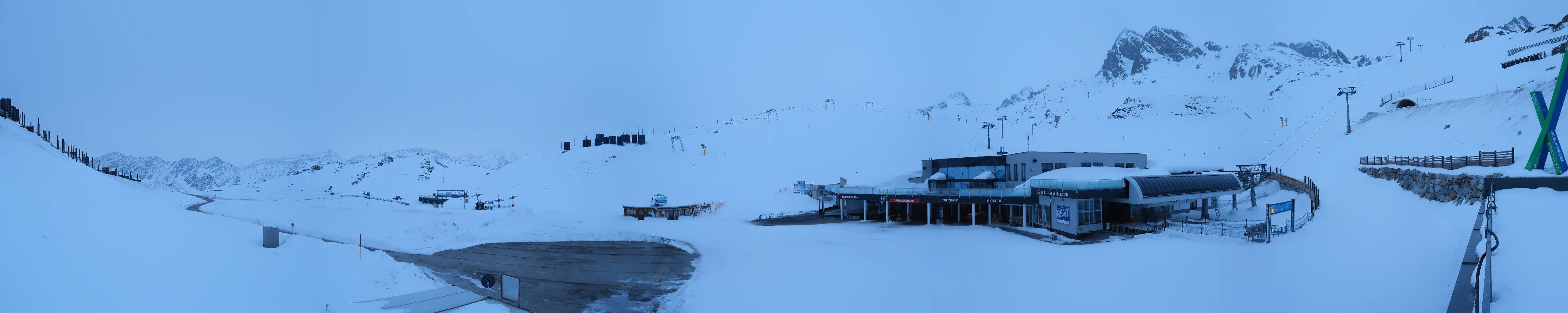 Archiv Foto Webcam Tiefenbachgletscher Ötztal