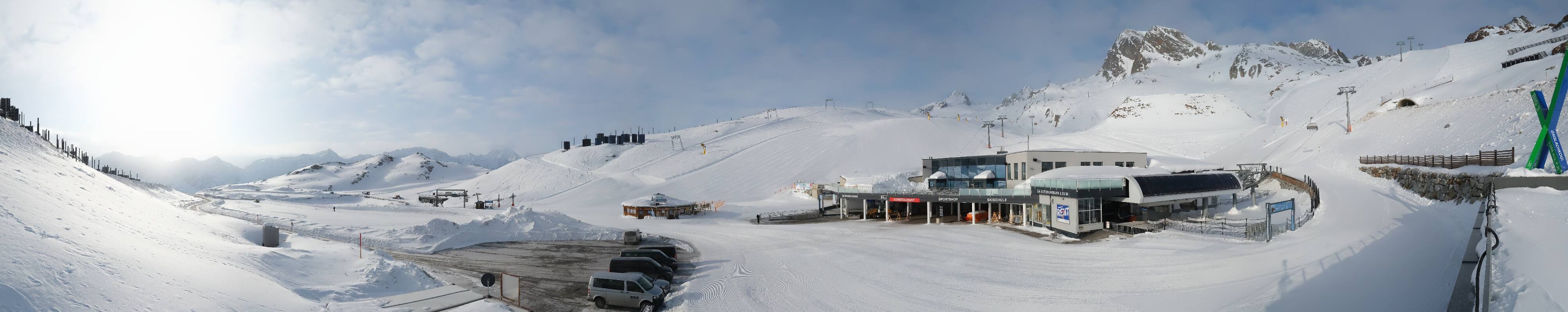 Archiv Foto Webcam Tiefenbachgletscher Ötztal