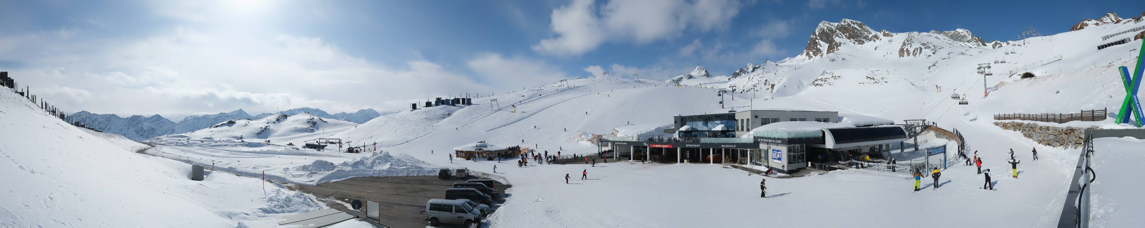Archiv Foto Webcam Tiefenbachgletscher Ötztal