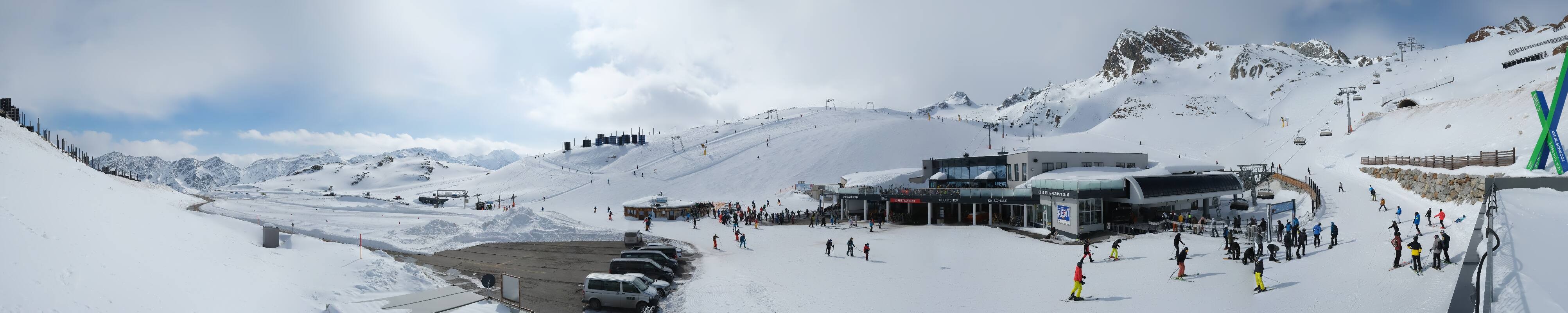 Archiv Foto Webcam Tiefenbachgletscher Ötztal