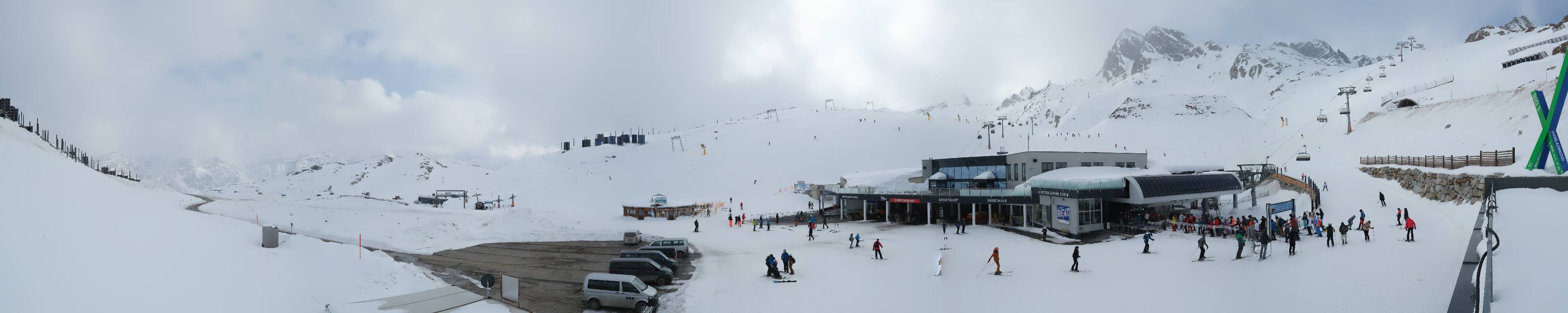 Archiv Foto Webcam Tiefenbachgletscher Ötztal