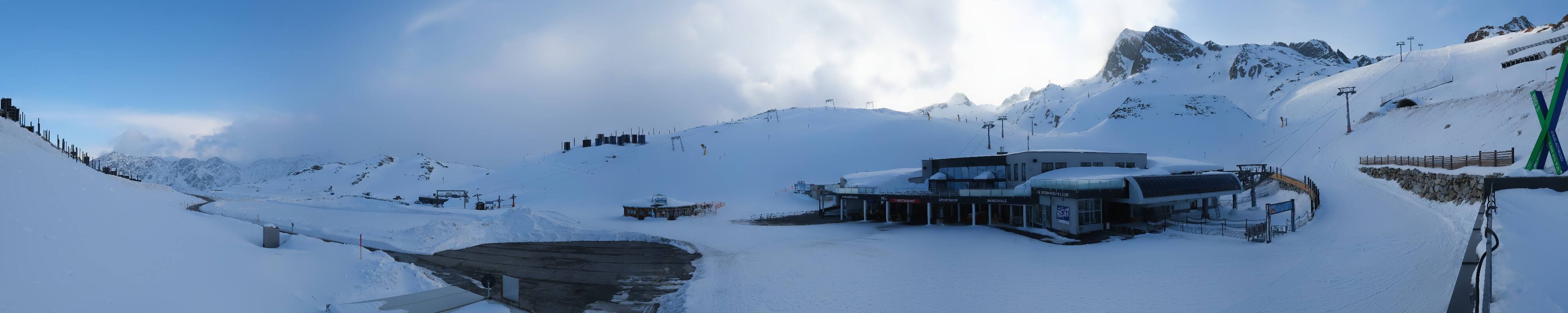 Archiv Foto Webcam Tiefenbachgletscher Ötztal