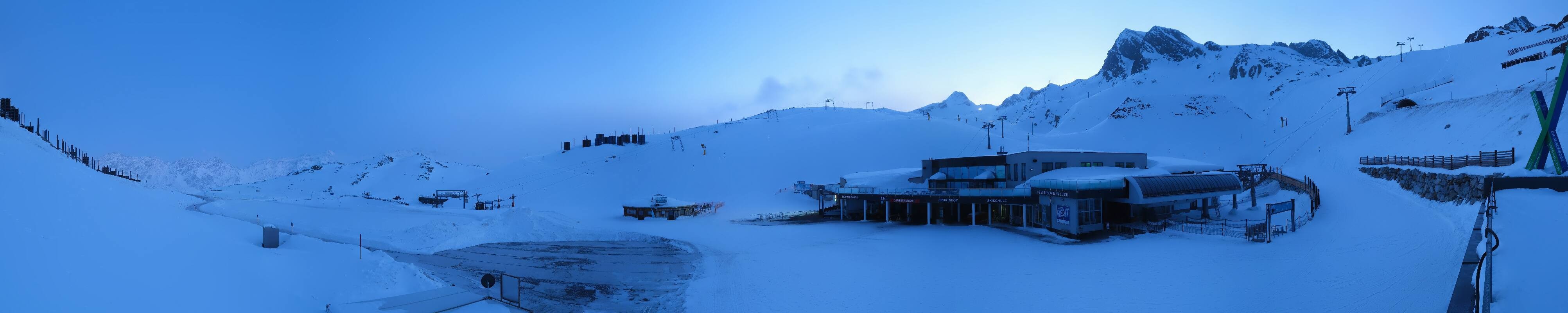 Archiv Foto Webcam Tiefenbachgletscher Ötztal