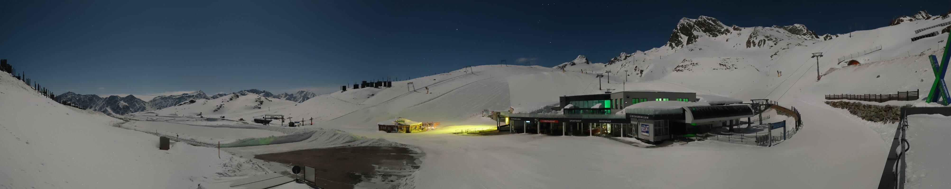 Archiv Foto Webcam Tiefenbachgletscher Ötztal