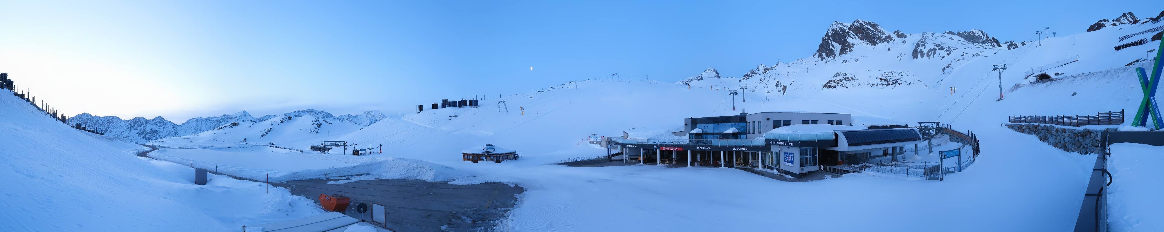 Archiv Foto Webcam Tiefenbachgletscher Ötztal