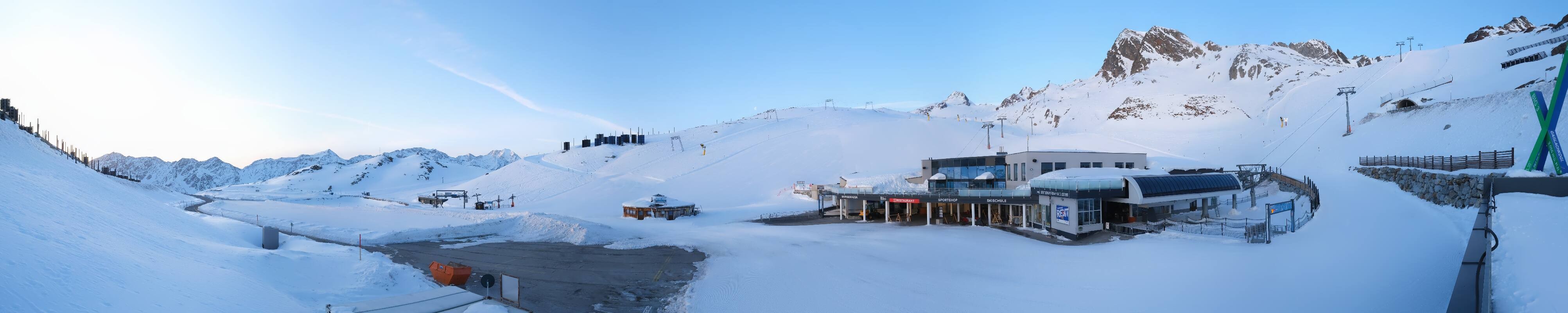 Archiv Foto Webcam Tiefenbachgletscher Ötztal