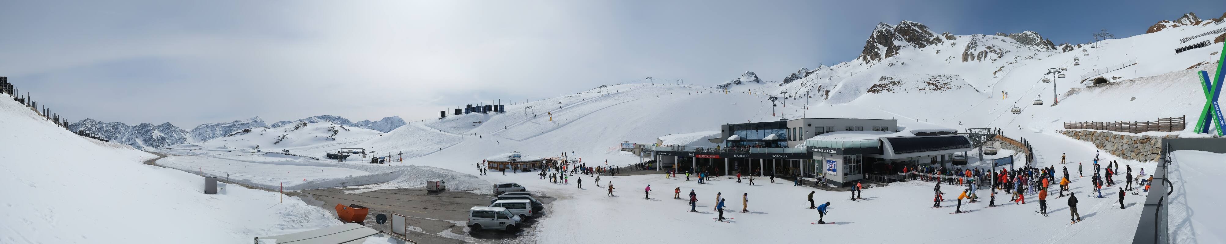 Archiv Foto Webcam Tiefenbachgletscher Ötztal
