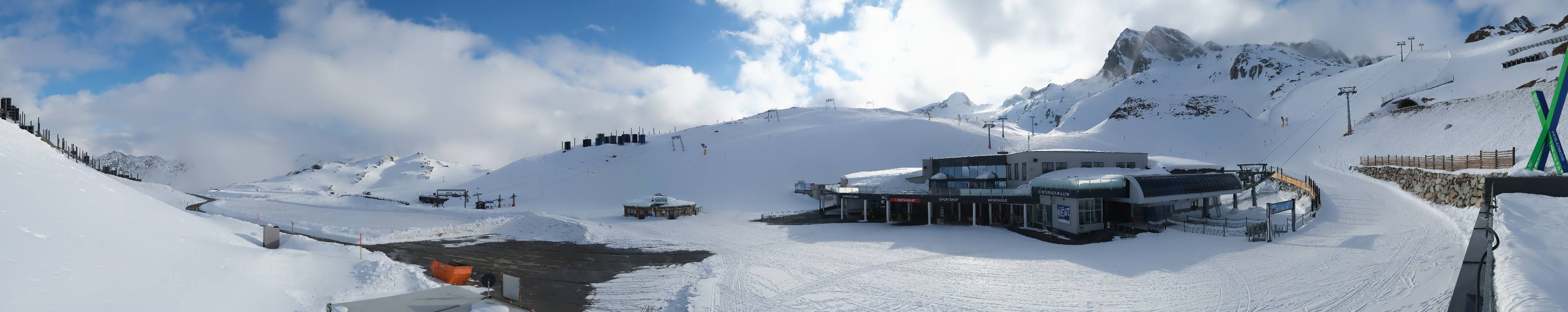 Archiv Foto Webcam Tiefenbachgletscher Ötztal