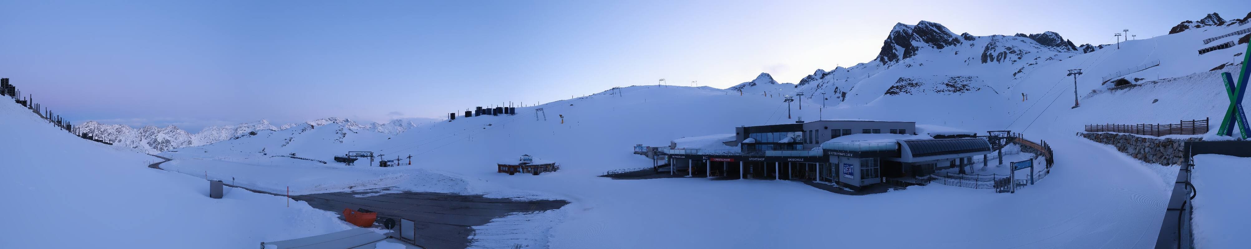 Archiv Foto Webcam Tiefenbachgletscher Ötztal