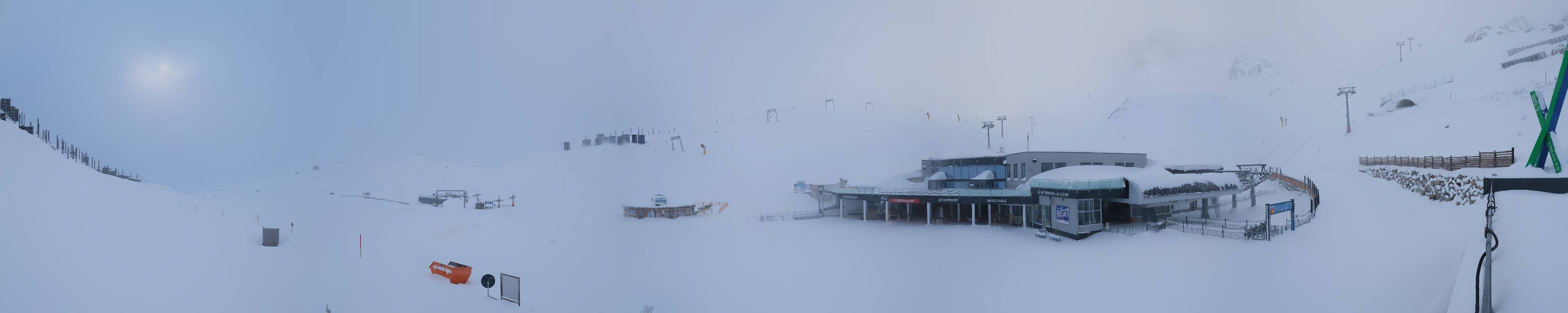 Archiv Foto Webcam Tiefenbachgletscher Ötztal