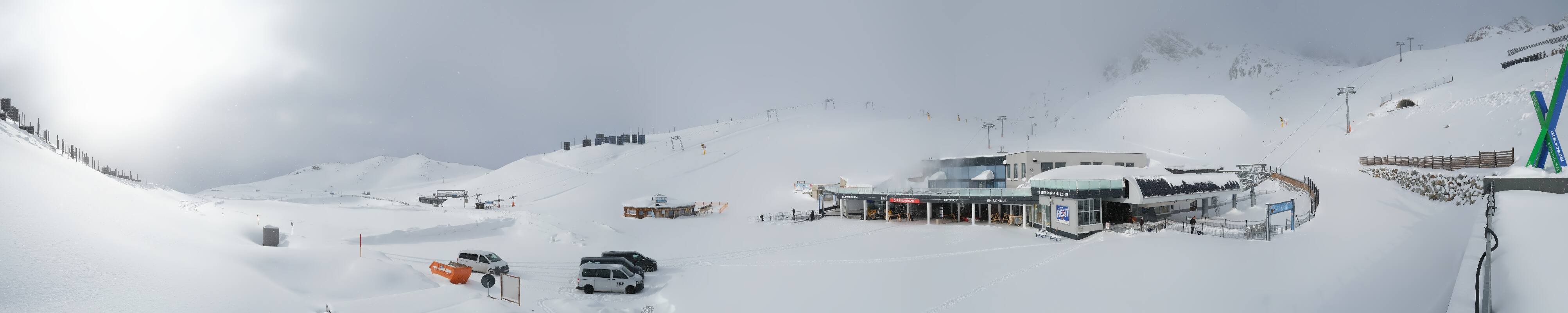 Archiv Foto Webcam Tiefenbachgletscher Ötztal