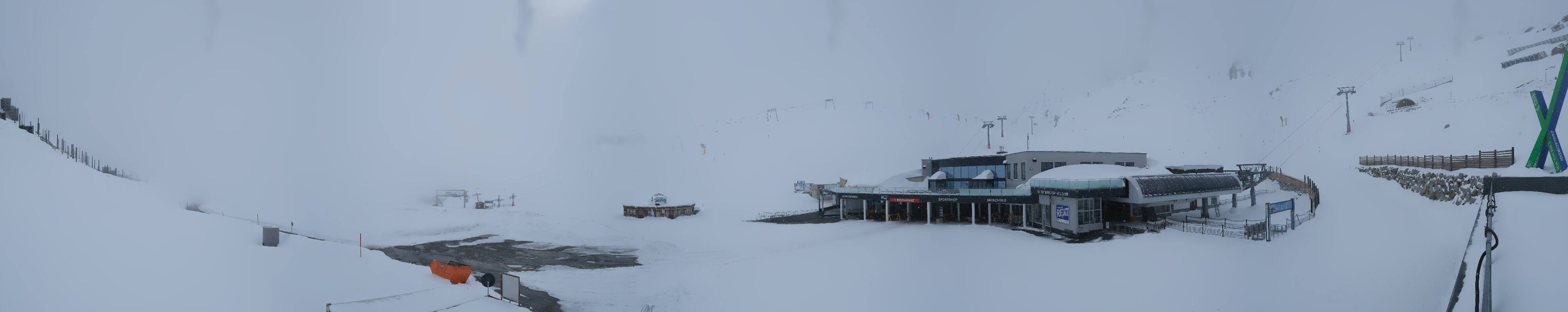 Archiv Foto Webcam Tiefenbachgletscher Ötztal