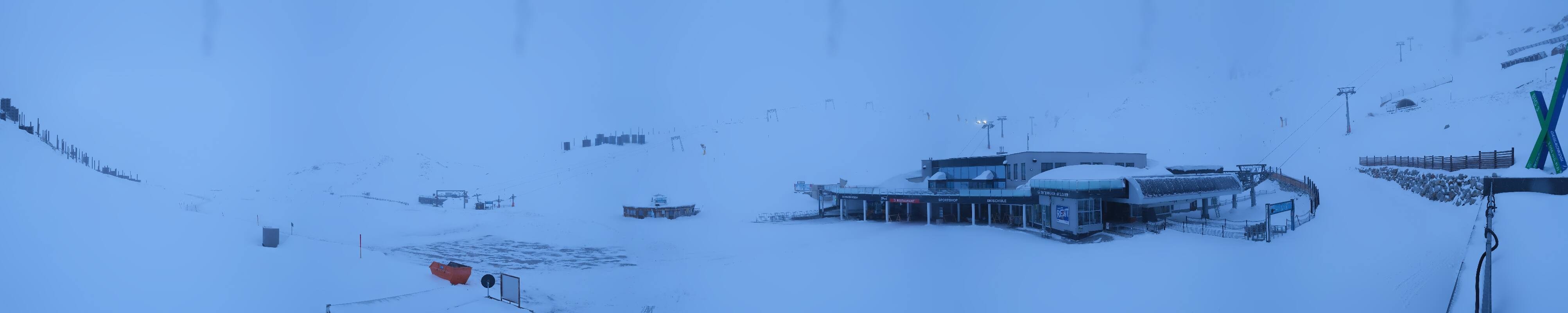 Archiv Foto Webcam Tiefenbachgletscher Ötztal