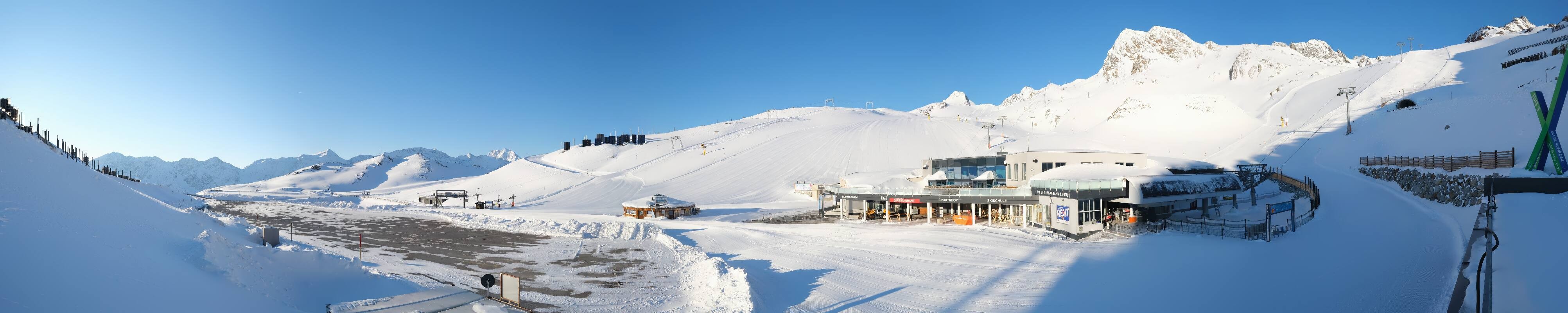 Archiv Foto Webcam Tiefenbachgletscher Ötztal