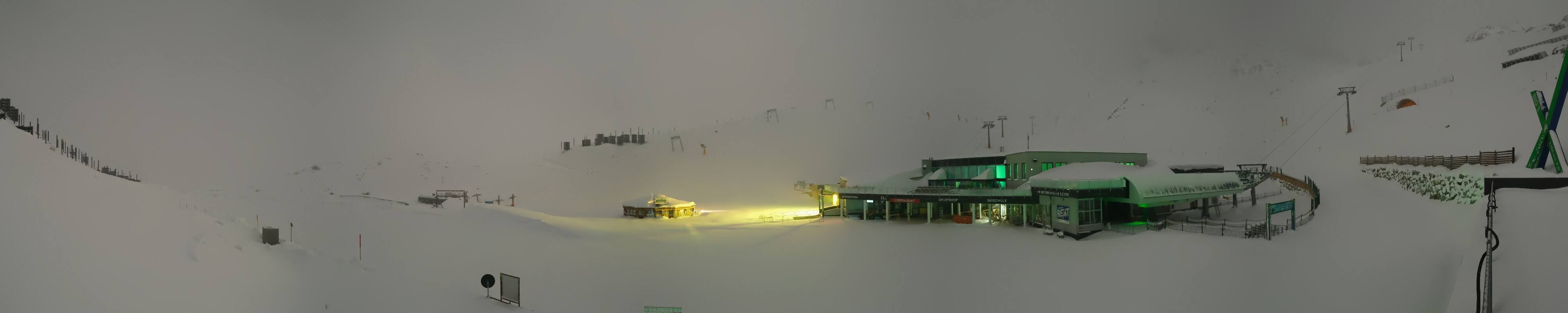 Archiv Foto Webcam Tiefenbachgletscher Ötztal