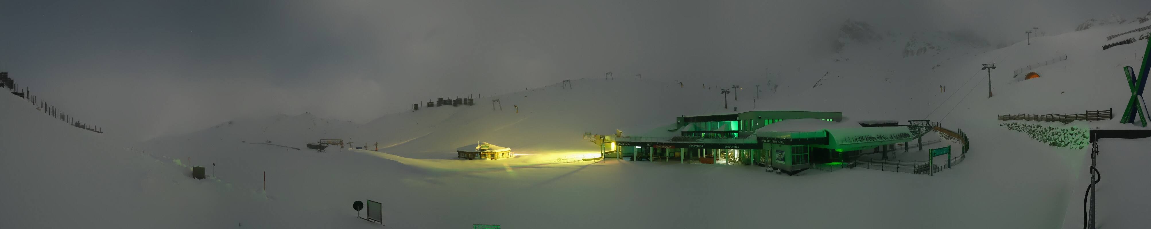 Archiv Foto Webcam Tiefenbachgletscher Ötztal