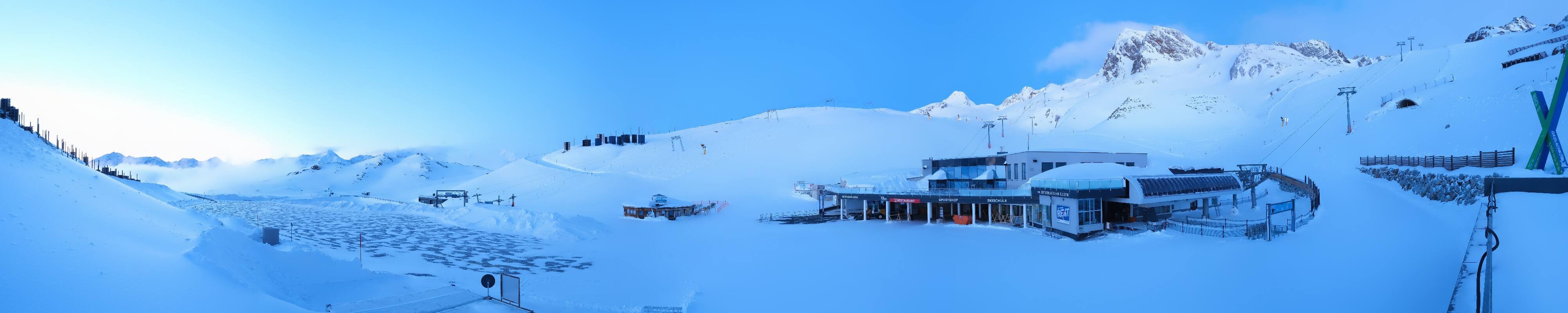 Archived image Webcam Tiefenbachgletscher Ötztal