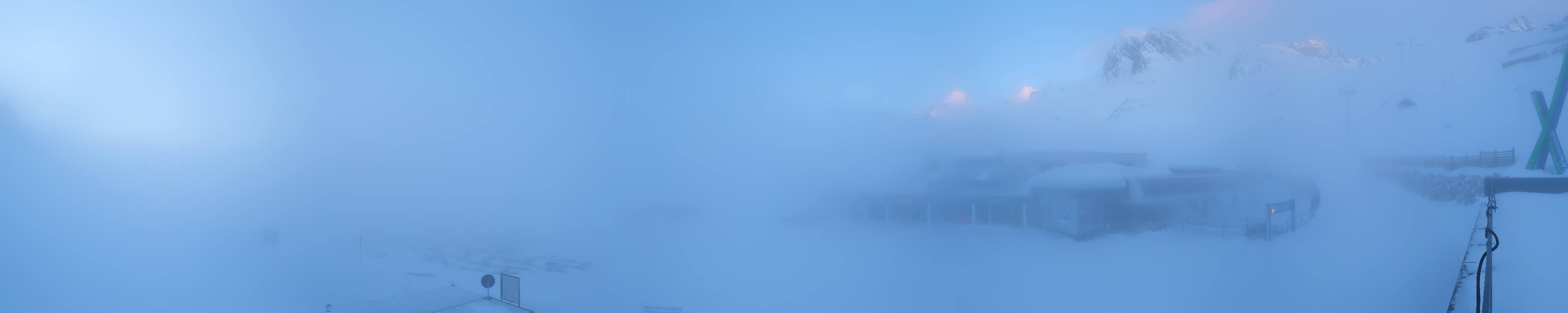 Archived image Webcam Tiefenbachgletscher Ötztal