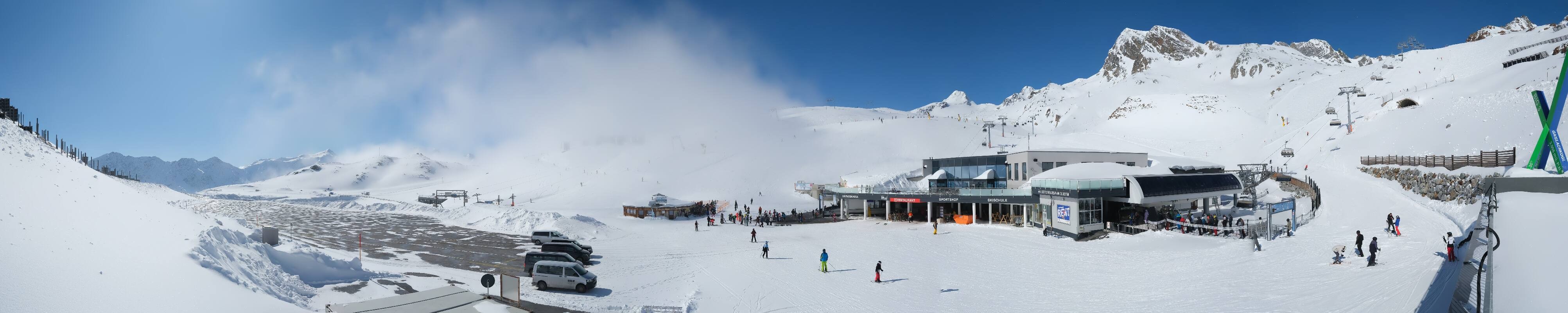 Archived image Webcam Tiefenbachgletscher Ötztal