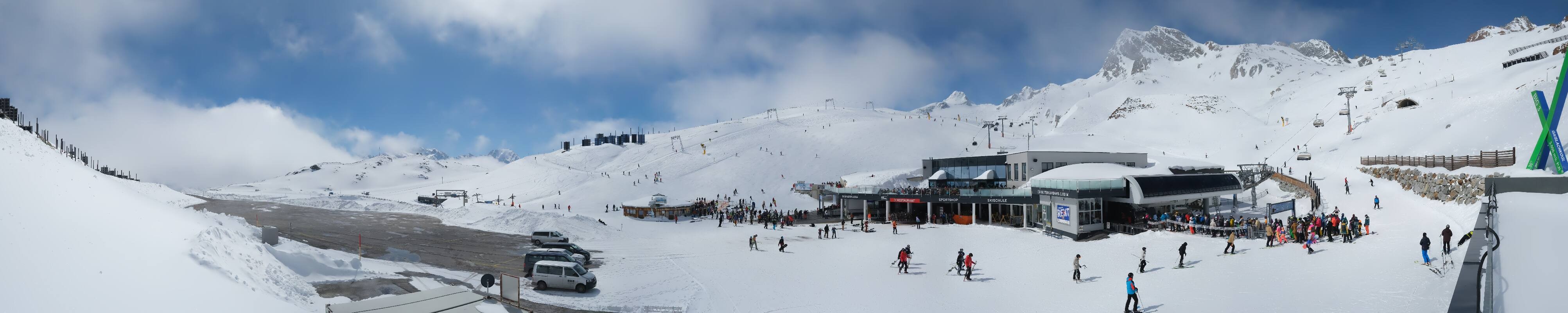 Archived image Webcam Tiefenbachgletscher Ötztal