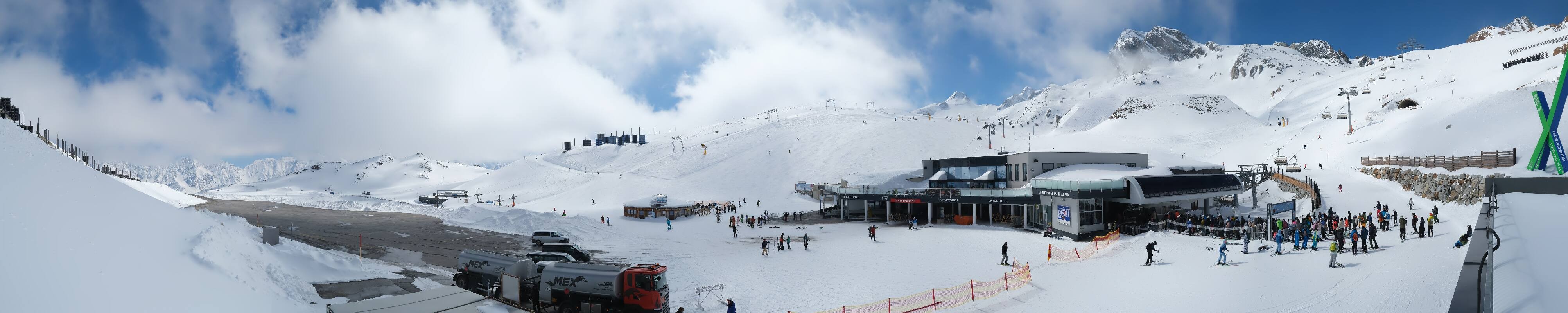 Archived image Webcam Tiefenbachgletscher Ötztal