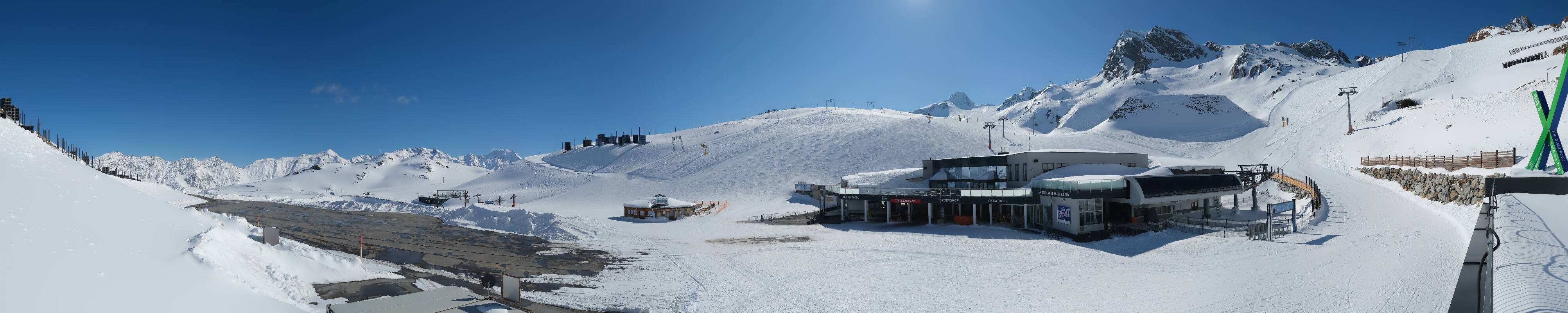 Archived image Webcam Tiefenbachgletscher Ötztal