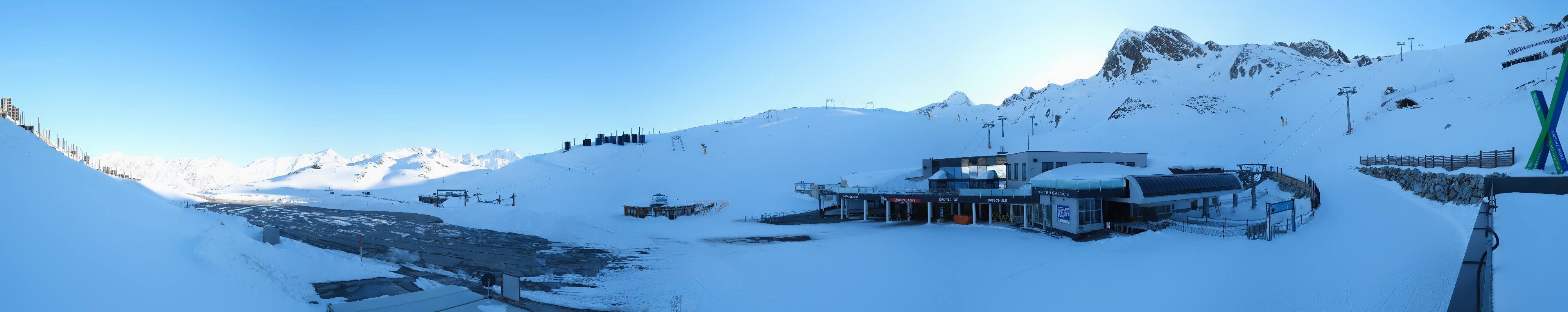 Archived image Webcam Tiefenbachgletscher Ötztal