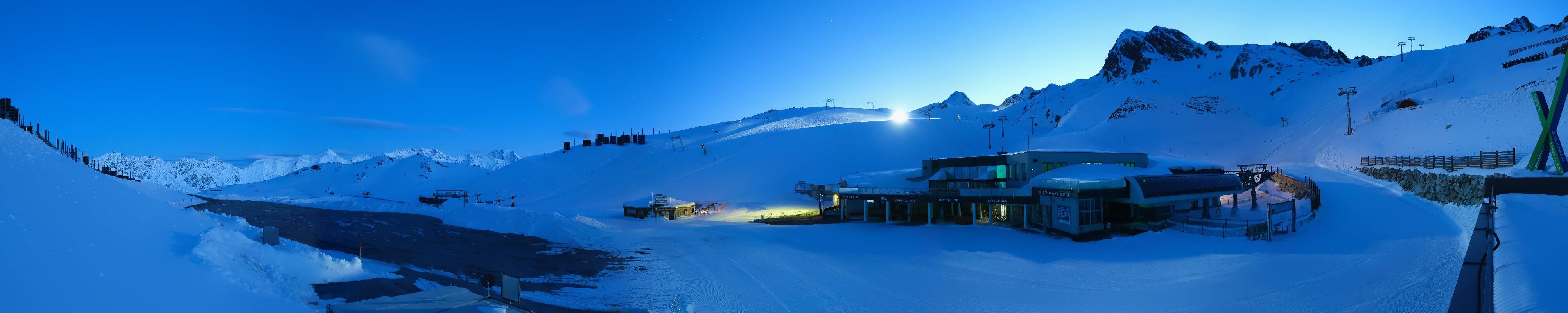 Archived image Webcam Tiefenbachgletscher Ötztal