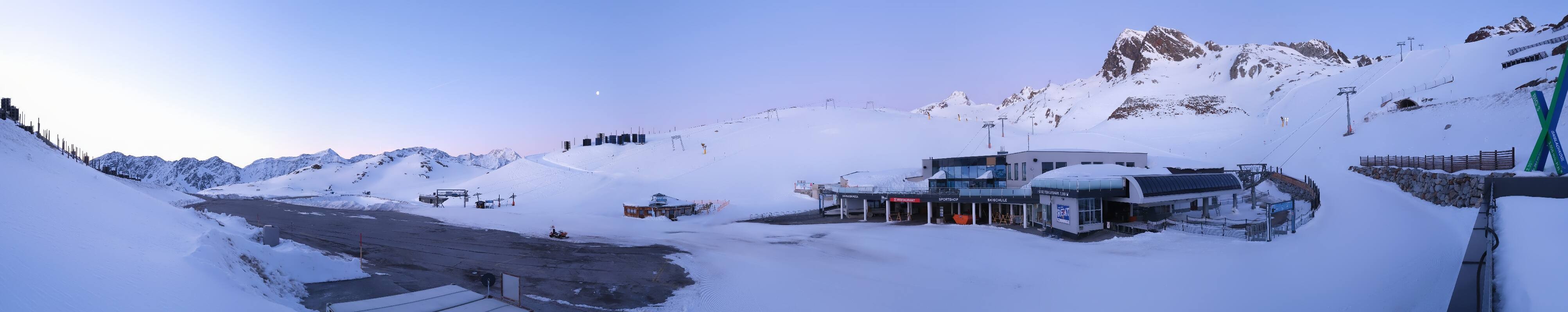 Archived image Webcam Tiefenbachgletscher Ötztal