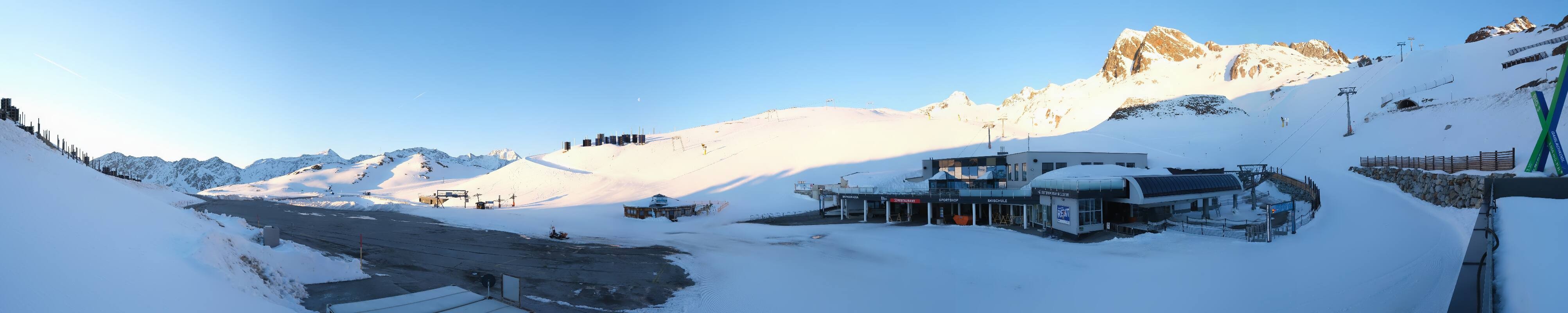 Archived image Webcam Tiefenbachgletscher Ötztal
