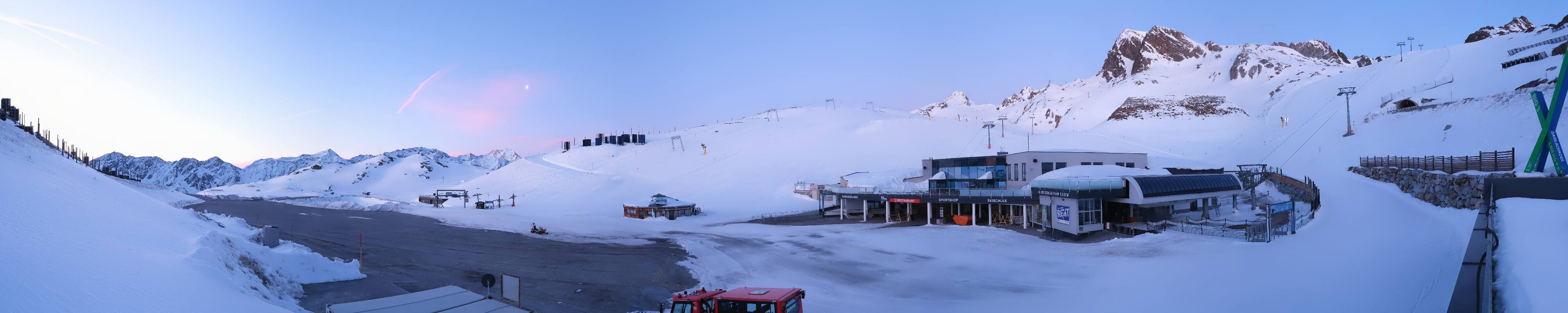 Archiv Foto Webcam Tiefenbachgletscher Ötztal