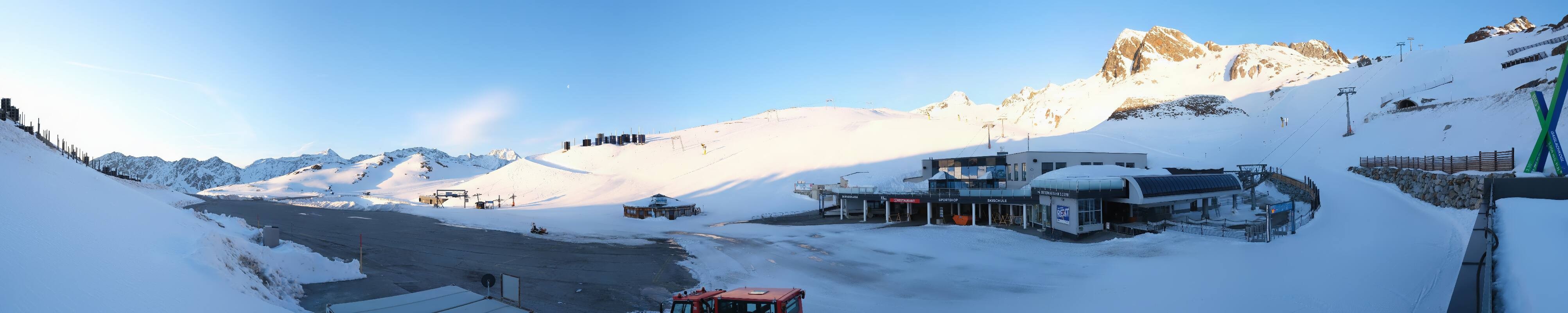 Archiv Foto Webcam Tiefenbachgletscher Ötztal