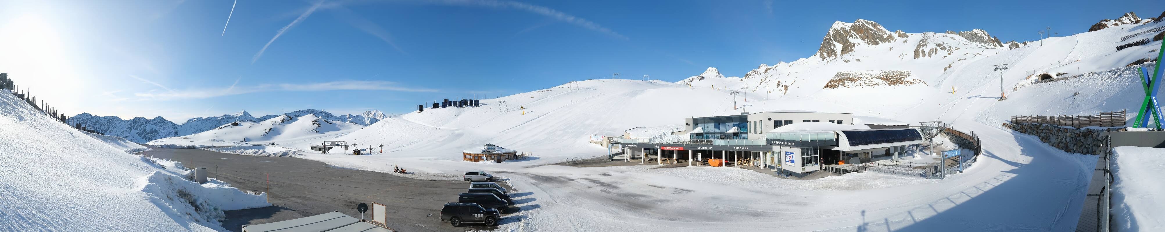Archiv Foto Webcam Tiefenbachgletscher Ötztal
