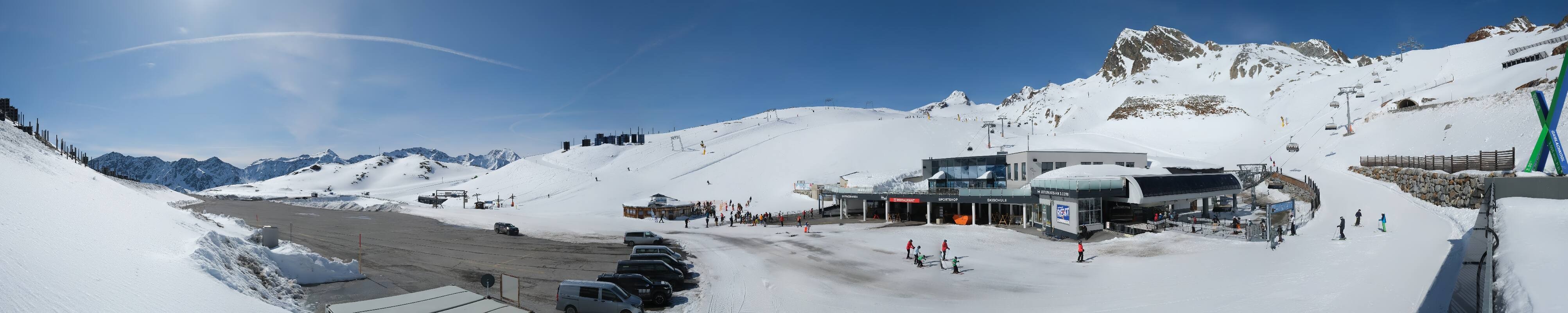 Archiv Foto Webcam Tiefenbachgletscher Ötztal
