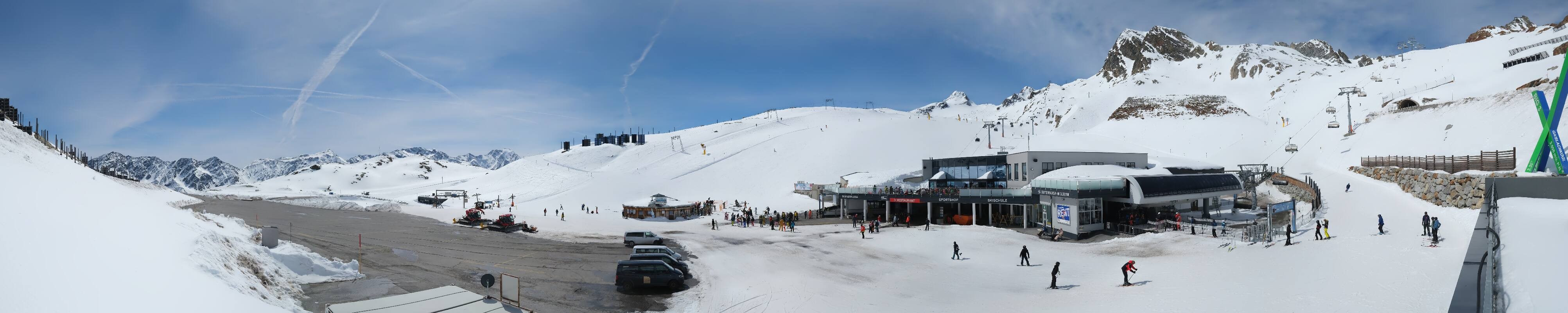 Archiv Foto Webcam Tiefenbachgletscher Ötztal