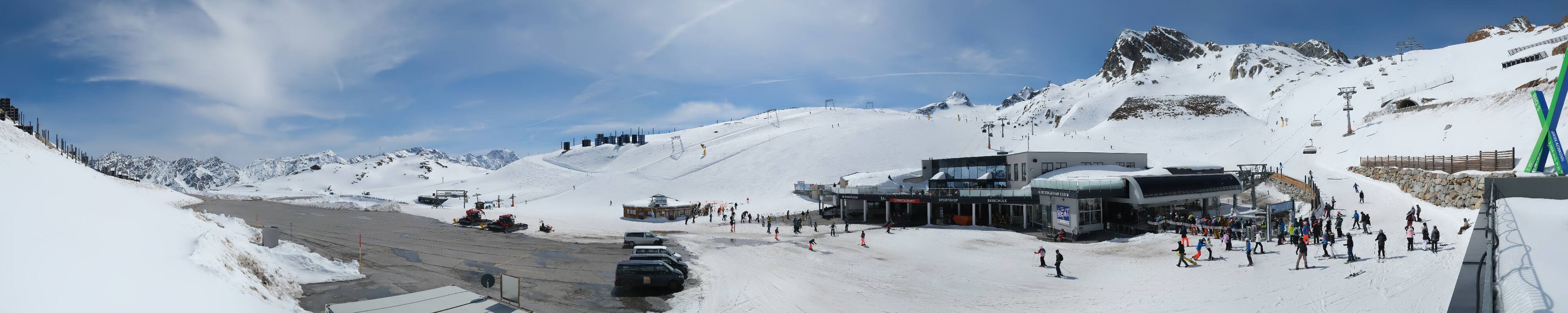 Archiv Foto Webcam Tiefenbachgletscher Ötztal