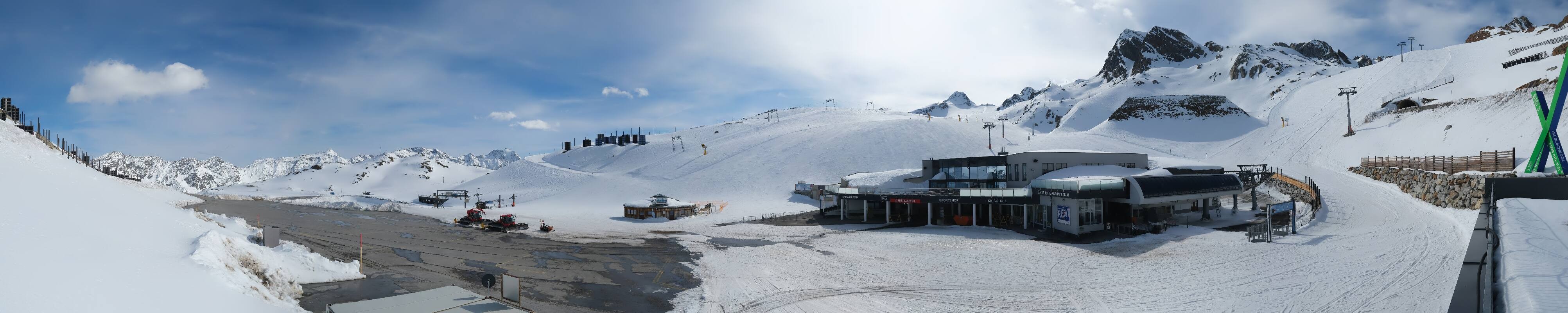 Archiv Foto Webcam Tiefenbachgletscher Ötztal