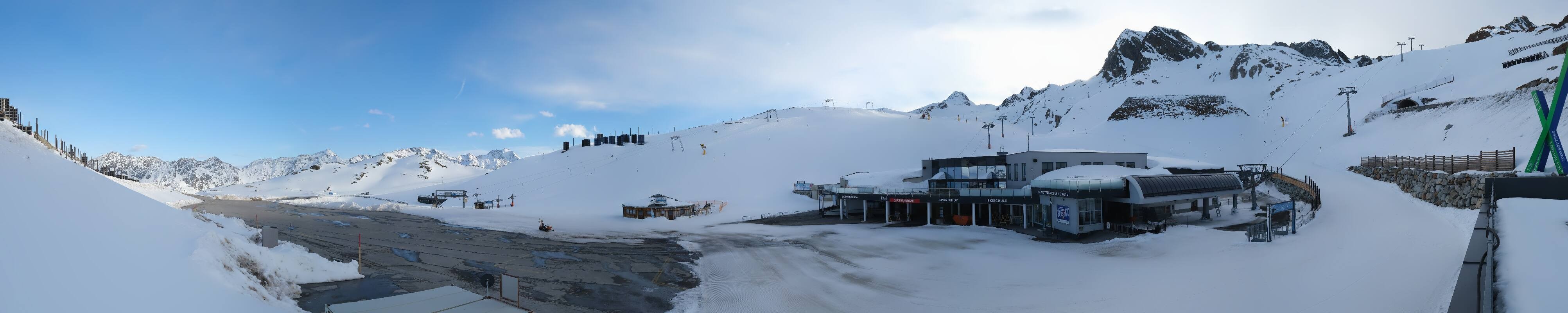 Archiv Foto Webcam Tiefenbachgletscher Ötztal