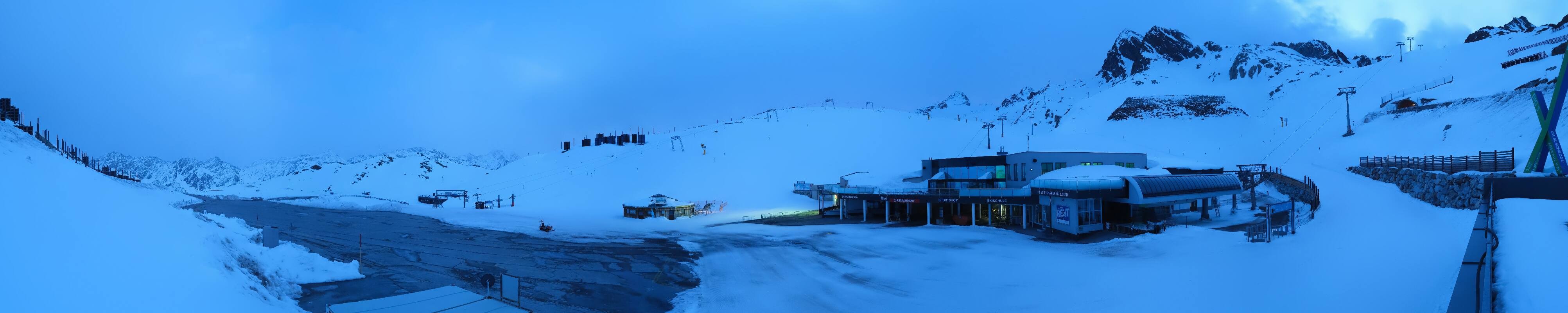 Archiv Foto Webcam Tiefenbachgletscher Ötztal