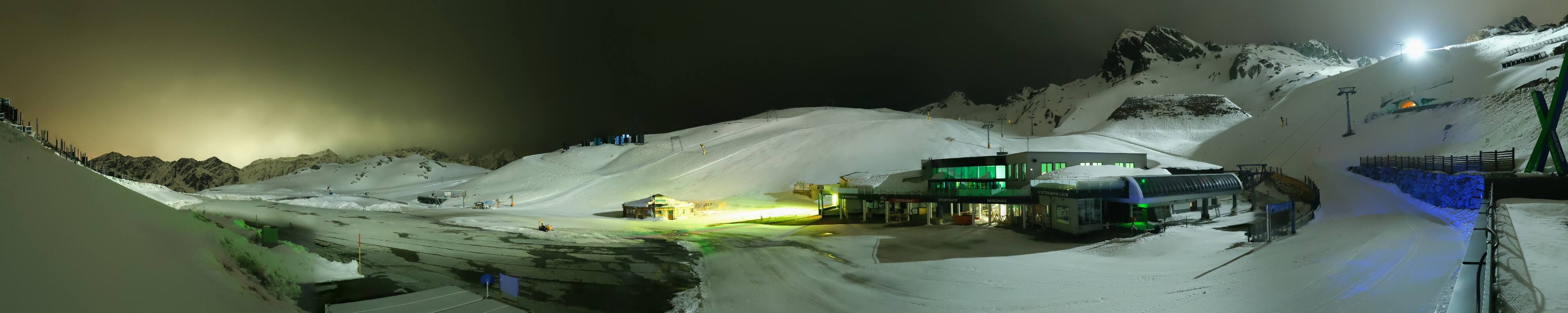 Archiv Foto Webcam Tiefenbachgletscher Ötztal