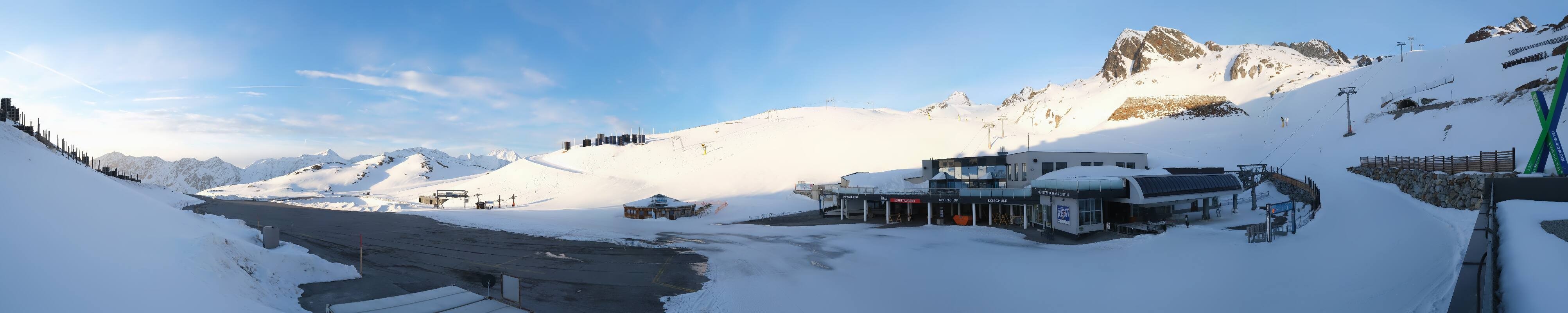 Archiv Foto Webcam Tiefenbachgletscher Ötztal