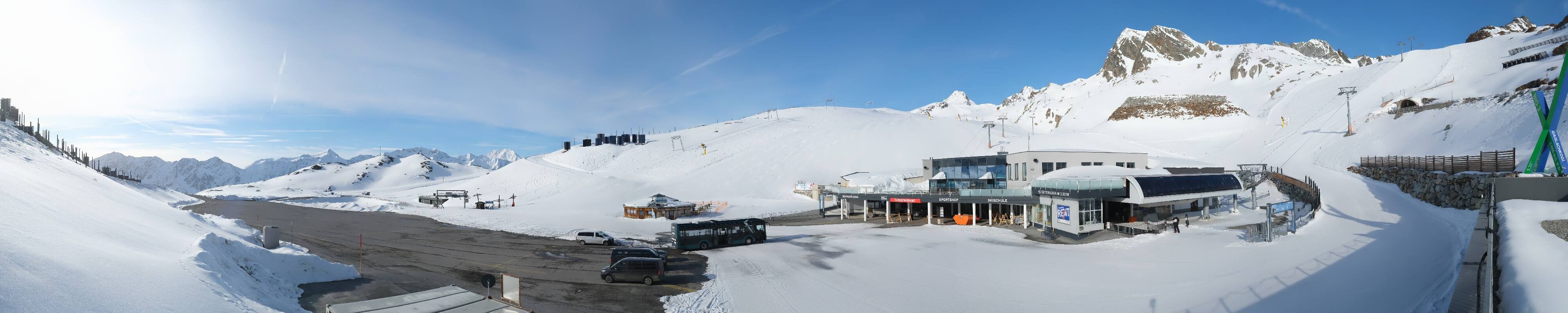 Archiv Foto Webcam Tiefenbachgletscher Ötztal