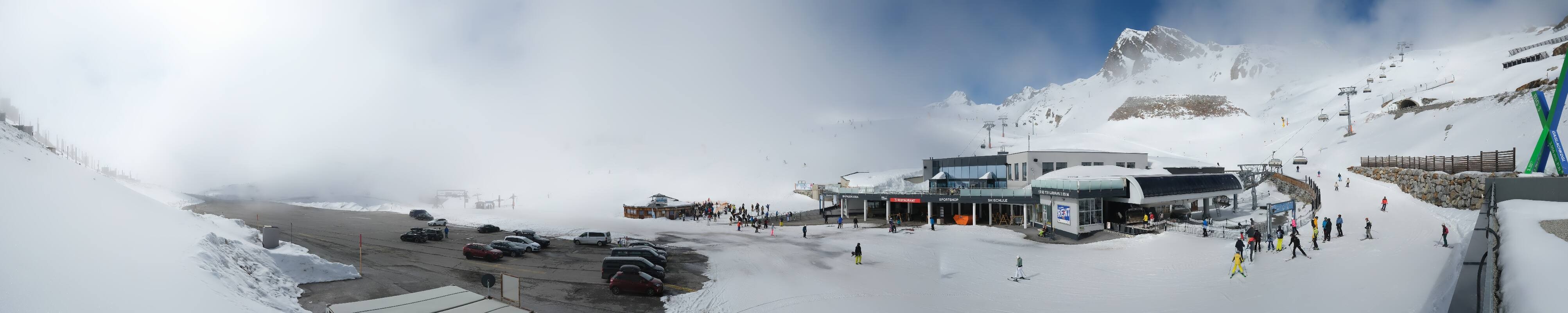 Archiv Foto Webcam Tiefenbachgletscher Ötztal