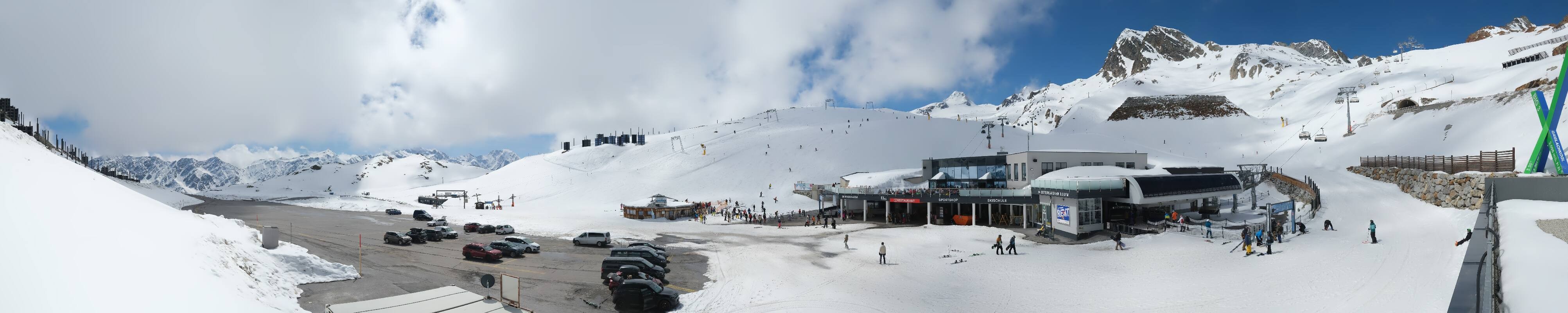 Archiv Foto Webcam Tiefenbachgletscher Ötztal