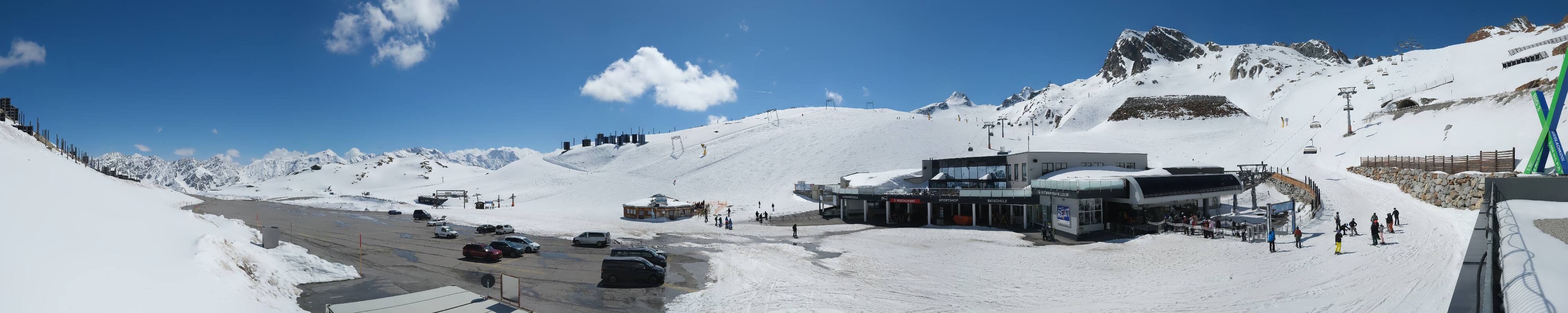 Archiv Foto Webcam Tiefenbachgletscher Ötztal